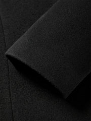 Women's Wool-Blend Tailored Long Coat