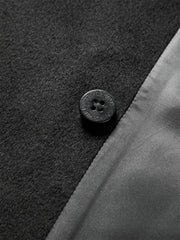 Women's Wool-Blend Tailored Long Coat