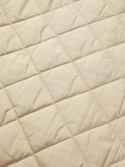 Women's Contrast Diamond-Quilted Padded Jacket