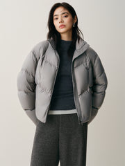 Women's Short Thermal Oversized Puffer Jacket