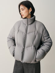 Women's Short Thermal Oversized Puffer Jacket