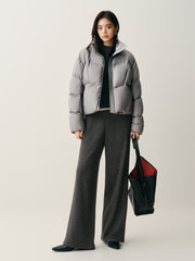 Women's Short Thermal Oversized Puffer Jacket