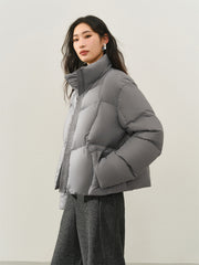 Women's Short Thermal Oversized Puffer Jacket