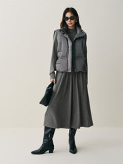 Women's Oversized Straight Down Vest