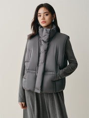 Women's Oversized Straight Down Vest