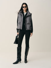 Women's Oversized Straight Down Vest