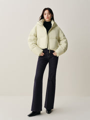 Women's Cropped Water-Repellent Puffer Jacket