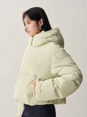 Women's Cropped Water-Repellent Puffer Jacket