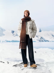 Women's Water-Repellent Hooded Puffer Jacket