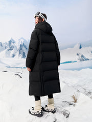 Women's Extra-Long Water-Repellent Puffer Coat