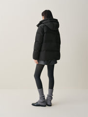 Women's Water-Repellent Hooded Puffer Jacket