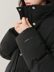 Women's Water-Repellent Hooded Puffer Jacket