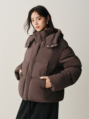 Women's Short Water-Repellent Puffer Jacket