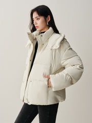 Women's Short Water-Repellent Puffer Jacket