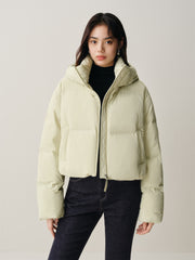 Women's Cropped Water-Repellent Puffer Jacket