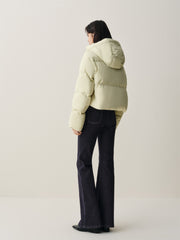 Women's Cropped Water-Repellent Puffer Jacket
