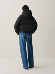 Women's Cropped Water-Repellent Puffer Jacket