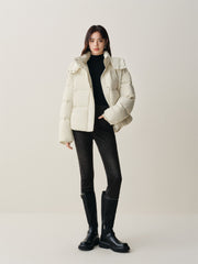 Women's Short Water-Repellent Puffer Jacket