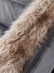 Women's Thermal Down Parka with Fur Collar