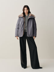 Women's Thermal Down Parka with Fur Collar