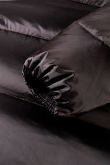 Women's Glossy Belted Thermal Down Jacket