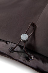 Women's Glossy Belted Thermal Down Jacket