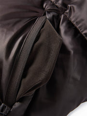 Women's Glossy Belted Thermal Down Jacket