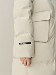 Women's Mid-Length Thermal Triple-Proof Down Coat