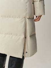 Women's Mid-Length Thermal Triple-Proof Down Coat