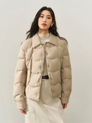 Women's Lightweight Down Shirt Jacket