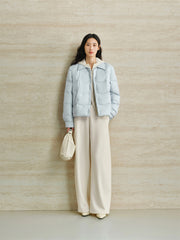 Women's Lightweight Down Shirt Jacket