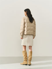 Women's Lightweight Down Shirt Jacket