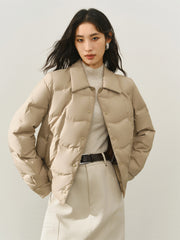 Women's Lightweight Down Shirt Jacket