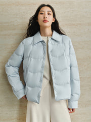 Women's Lightweight Down Shirt Jacket