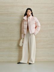 Women's Short Thermal Water-Repellent Puffer Jacket