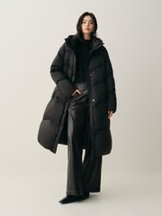 Women's Extra-Long 95% Down-Filled Thermal Coat