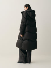 Women's Extra-Long 95% Down-Filled Thermal Coat