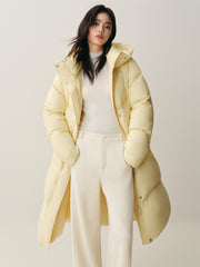 Women's Extra-Long 95% Down-Filled Thermal Coat