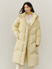 Women's Extra-Long 95% Down-Filled Thermal Coat