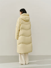 Women's Extra-Long 95% Down-Filled Thermal Coat