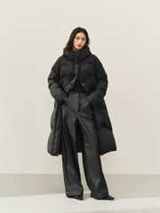 Women's Extra-Long 95% Down-Filled Thermal Coat