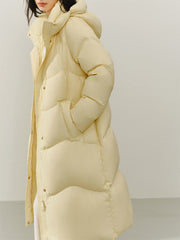 Women's Extra-Long 95% Down-Filled Thermal Coat