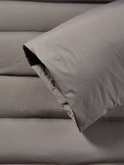 Women's Solid Quilted Oversized Hooded Down Jacket