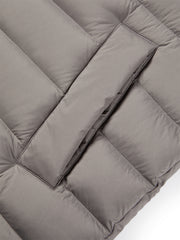 Women's Solid Quilted Oversized Hooded Down Jacket