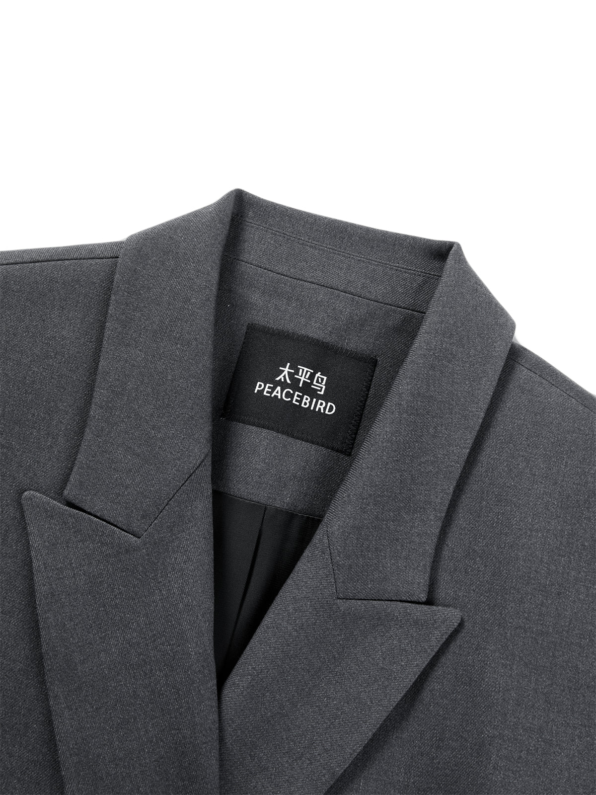 Women's Peaked Lapel Double-Breasted Blazer
