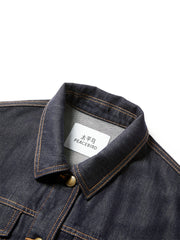 Women's Lyocell Cropped Denim Jacket