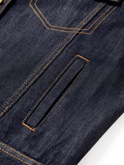 Women's Lyocell Cropped Denim Jacket