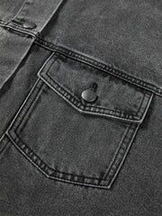 Women's Washed Oversized Denim Jacket