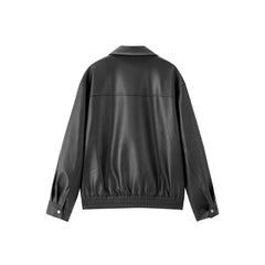 Women's Oversized Padded PU Jacket