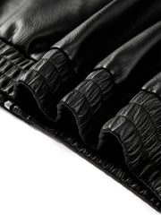 Women's Oversized Padded PU Jacket